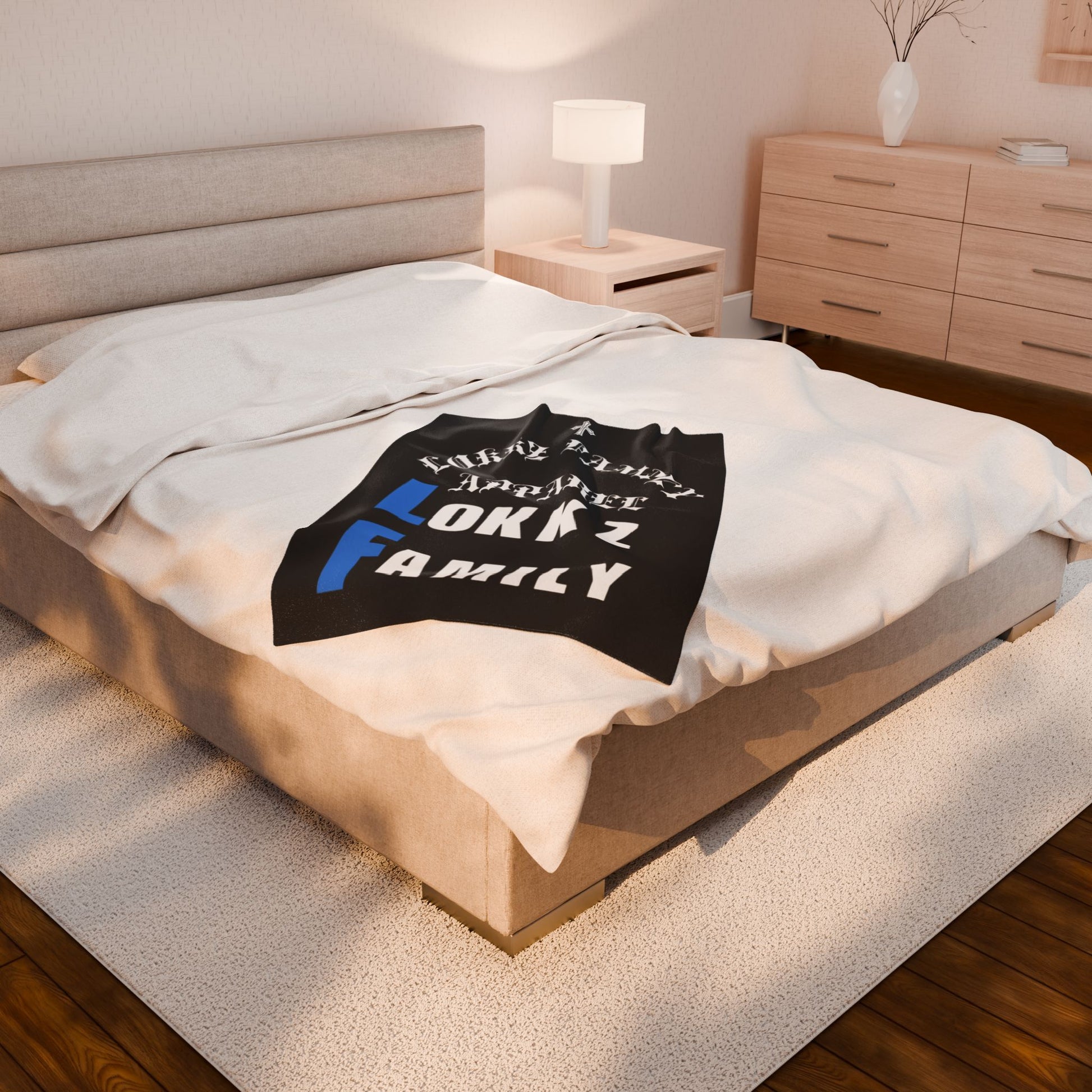 lokkz family fleet blanket