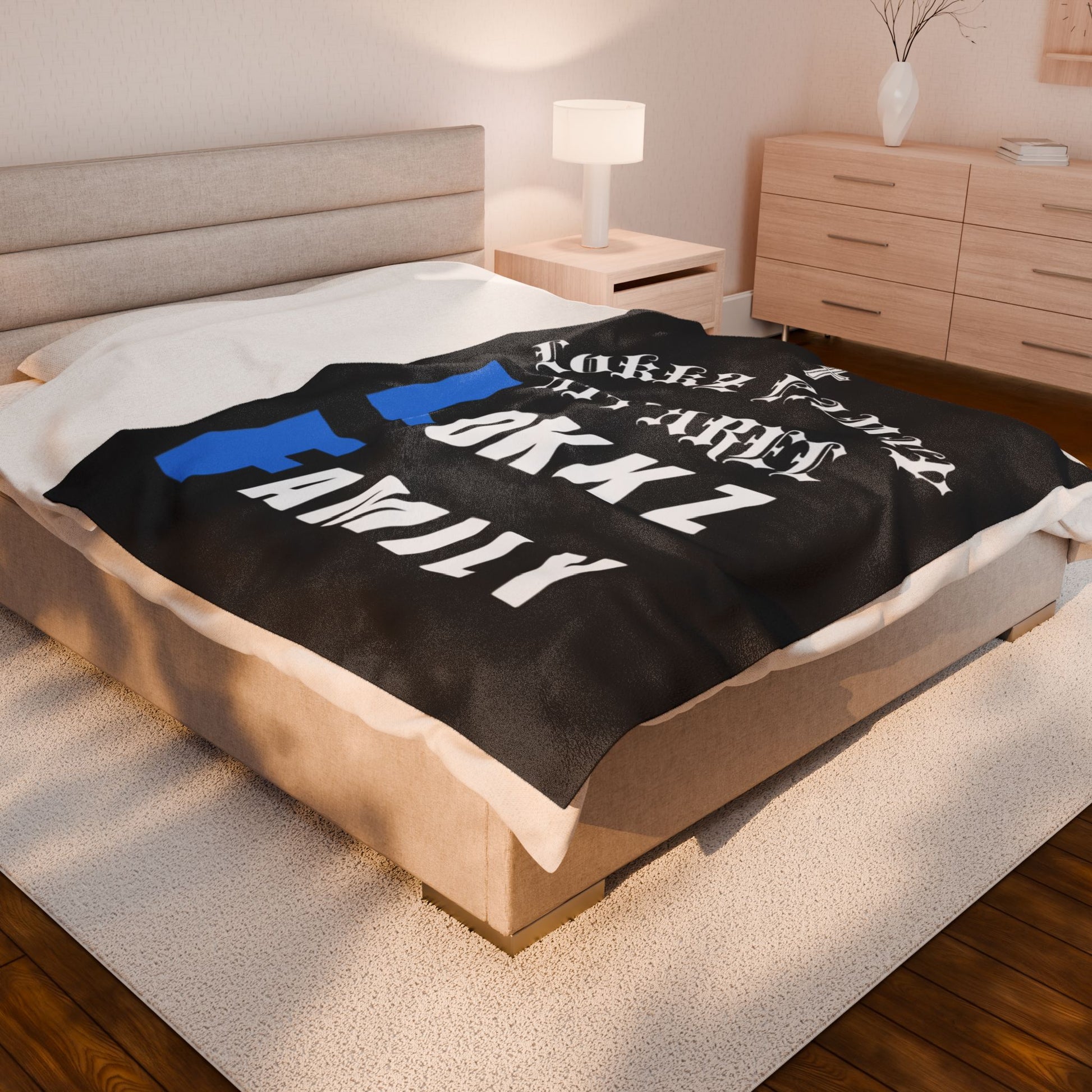 lokkz family fleet blanket